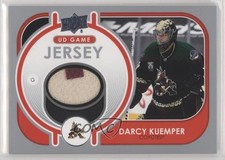 2021-22 Upper Deck Series 1 UD Game Jersey Darcy Kuemper #GJ-DK 2d8