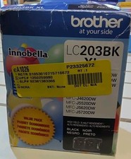 Brother LC203BK XL Ink Cartridge Black Exp. 06/2024