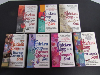 #ad 7 Chicken Soup for the Soul Romantic Work Bride Couple Pet Lover Horse etc. $14.95