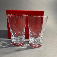 Baccarat Glasses Pair, Used, Box with Mold & Musty Odor