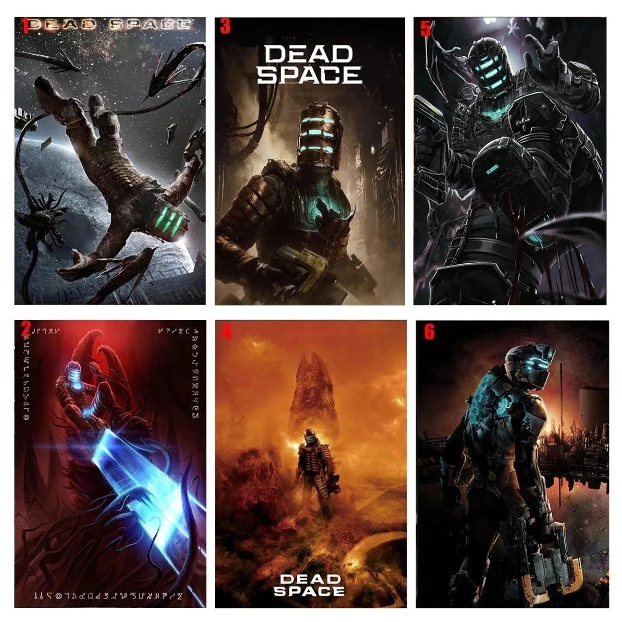 Poster Dead Space - Gioco Horror Fantascienza