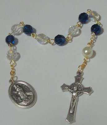 Handmade in USA Lady of Bandel Our Lady of the Happy Voyage Single Decade Rosary
