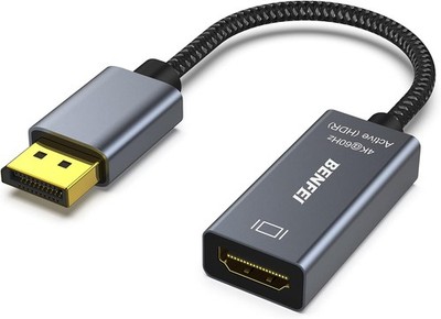 BENFEI Aktiv DisplayPort auf HDMI Adapter, Unidirektional DisplayPort DP