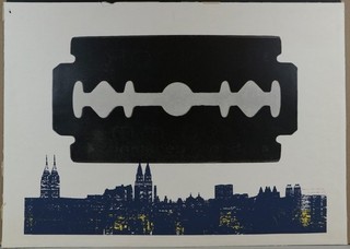 Klaus Staeck ( 1938 Pulsniz near Dresden) New York II printmaking 6/36