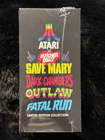 Atari 2600 BUTCHER BILLY LIMITED EDITION SET of 500 Save Mary Outlaw Fatal Run