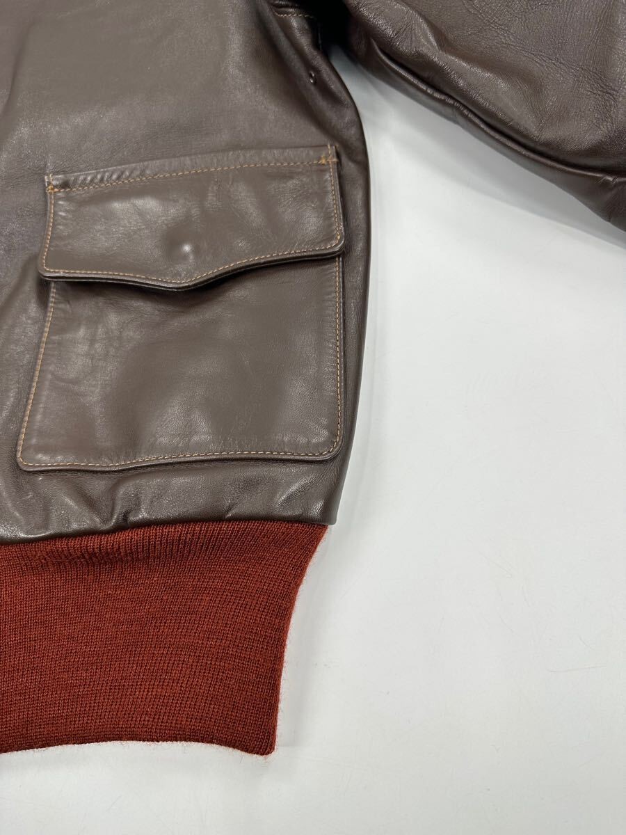 Used Buzz Rickson's Flight Jacket A-2 Jacket Oute… - image 5