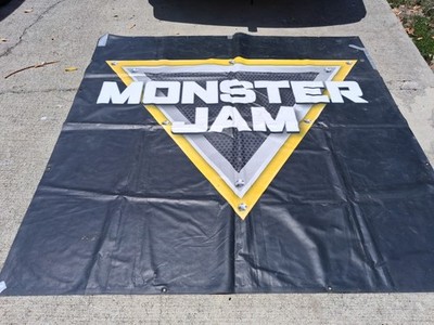 6 ft MONSTER JAM Show BANNER  Retired Some Wear