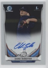 2014 Bowman Draft Chrome Draft Pick Auto Chad Sobotka #BCA-CSO Auto 2d9