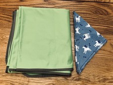 Dog Blanket Light Weight Green 53 x46 Bandana By Guardian Gear See Full Descr
