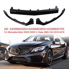 Front Set Stoßstange Für Mercedes W205 S205 AMG Line C43 15-18 Spoiler