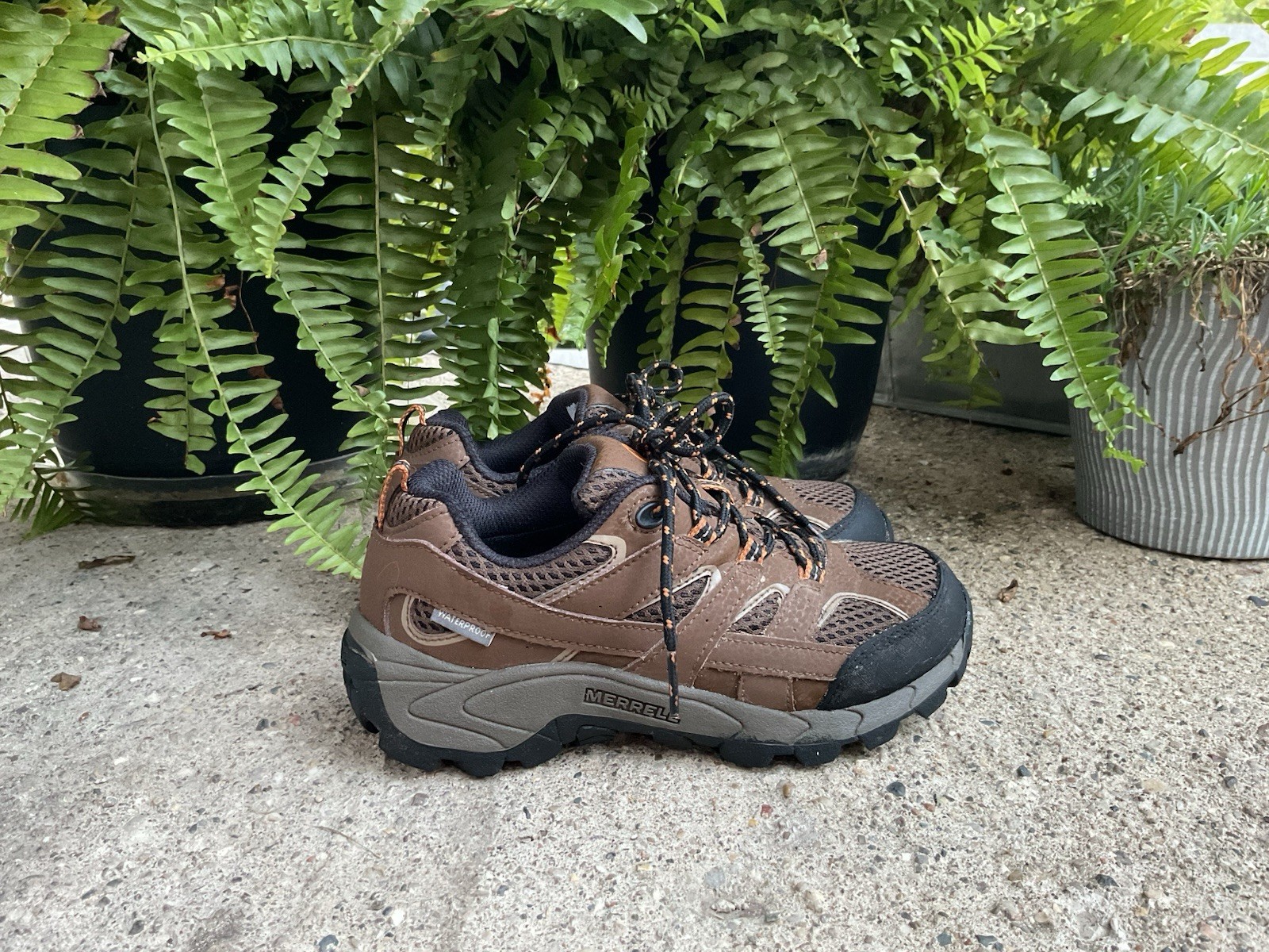 Merrell Moab MK262952 Stivali da trekking impermeabili da trail marrone noce taglia US 1M