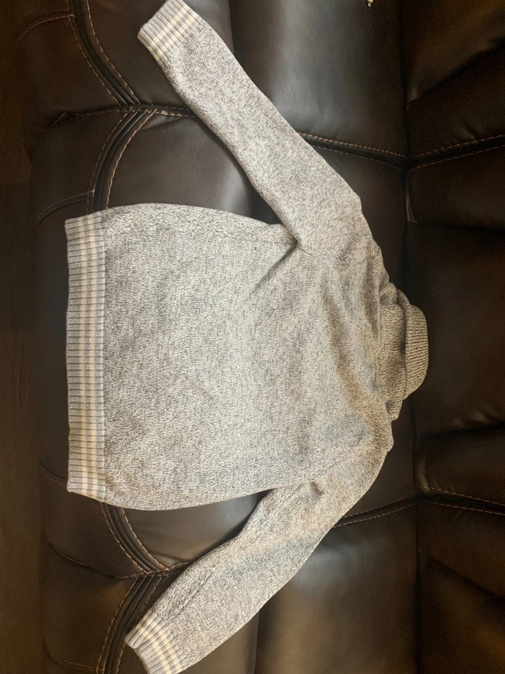 Boys Grey Sweater Brand Crazy Size 7/8 Boy's Clothes Kids Clothing Pullover - Image 3 of 3
