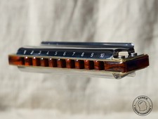 Custom Hohner Classic in A Full overblow / overdraw setup.