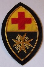 UK Masonic Mason Medieval Knight St. John Templar Order Jewel Lodge Cross Patch