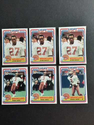 1984 Topps USFL Football Cards Complete Your Set You U Pick From List #1-132.