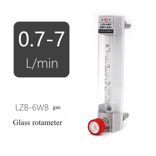 LZB -10WB Glass Rotameter Flow Meter For Water/Air/Gas/Liquid with Control Valve - Picture 14 of 18