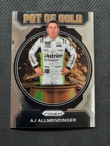 2023 Prizm Pot Of Gold Silver #PG8 AJ Allmendinger - Picture 1 of 11