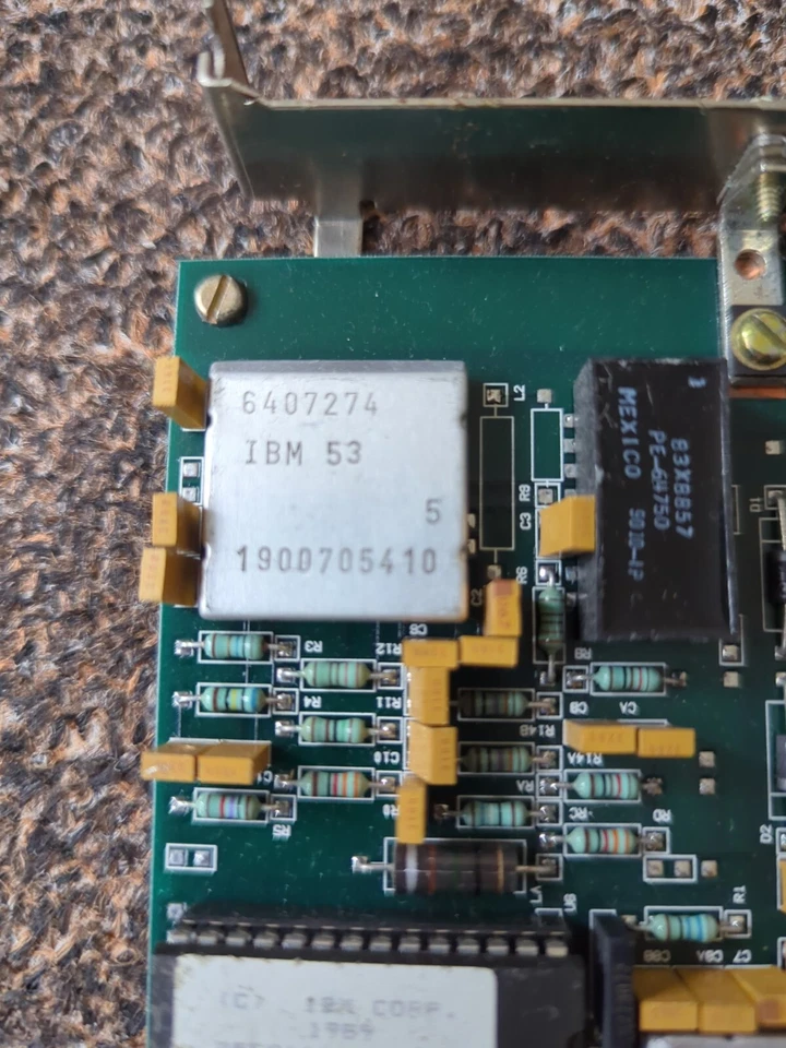 IBM 39f8370 16/4 8 BIT ISA TOKEN RING ADAPTER X 2 For Parts - Image 2 of 4