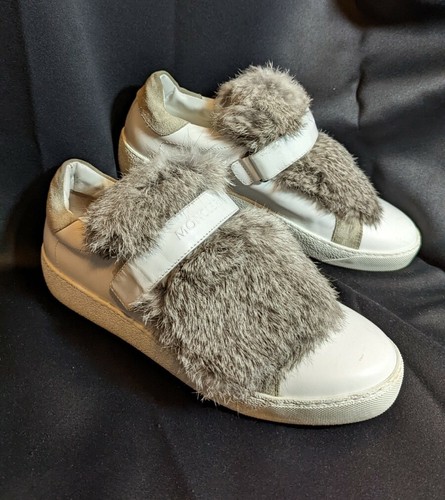 Moncler Lucie Kaninchen Damen Pelzborte weiß Turnschuhe Größe 39 EU HTF - Bild 2 von 11