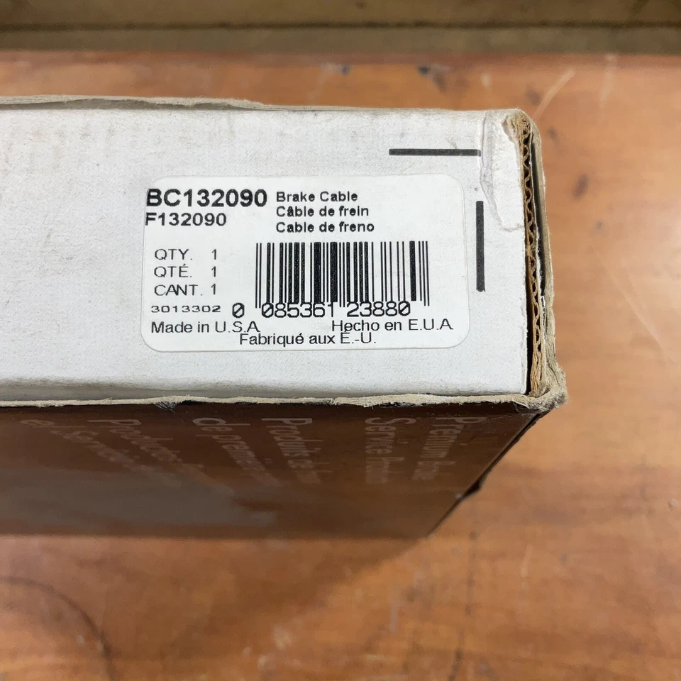 Cable de freno de estacionamiento Wagner BC132090, F132090 para 92-96 Ford Bronco F-150 Foto 2 de 3