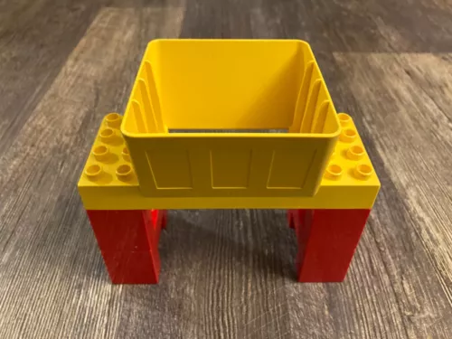 LEGO Duplo Laderutsche mit 2 x 4 Grundsteinen 31025 sauber Original