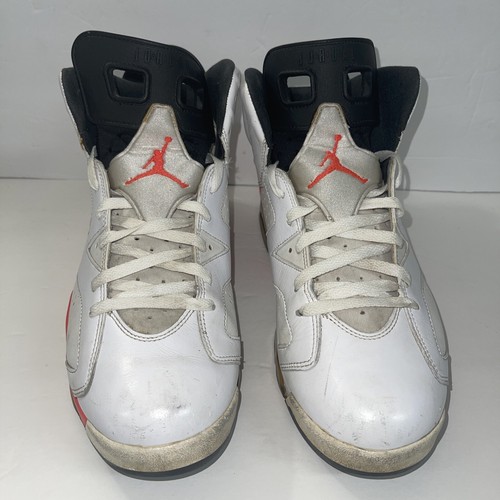 Air Jordan 6 Retro White Infrared Size 