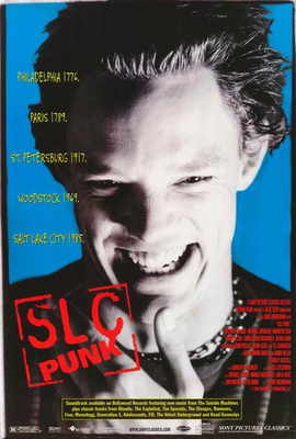 SLC PUNK! Movie POSTER 27x40 C Matthew Lillard Michael A. Goorjian