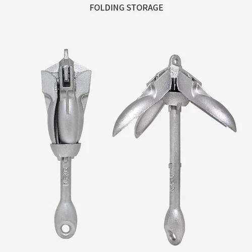 Kayak Canoe Jet Ski Sup Paddle Board Folding Grapnel Anchor Kit 1.5kg with Rope - Picture 8 of 12