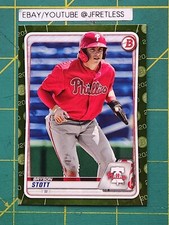 2020 Bowman Prospects Paper Baseball BP-68 Bryson Stott Camo Variation RC #3