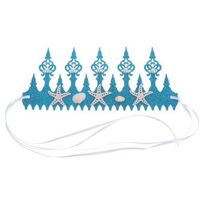  Shell Crown Floral Hair Accessories Creative Hoop Wedding Toppers