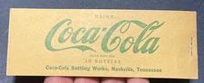Vintage 1959 COCA COLA BOTTLING - NASHVILLE, TENN carnival advertising book