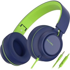 AILIHEN C8 Headphones Wired On-Ear Headphones with Microphone and Volume Cont...