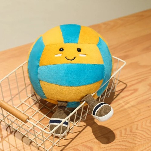 Jelly Cat 26 cm weich Sport Volleyball Plüschtier Puppe Dekoration Geschenk Requisite - Bild 8 von 13