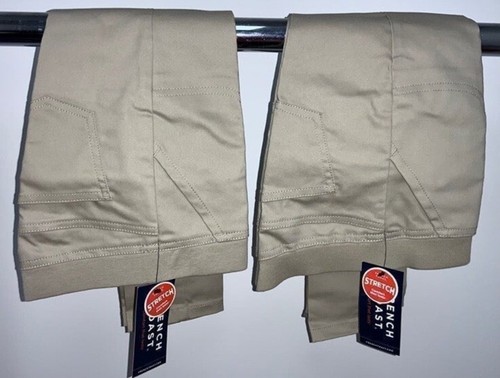 All New (2 Pairs of Khaki Pants) Girls/kids size: 6 - CLEARANCE last chance
