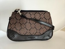 LONGABERGER WRISTLET LEATHER CANVAS