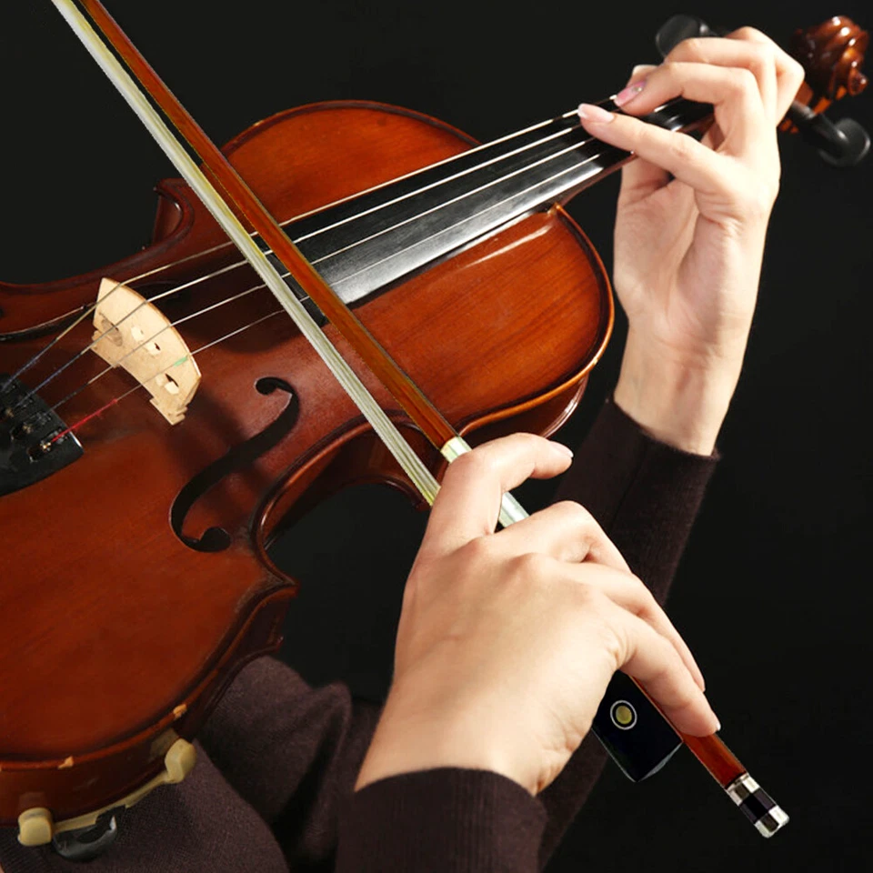 1/8 Violin bow Brazilwood with Ebony Frog, Mongolian Horsehair for kids - Image 2 of 4