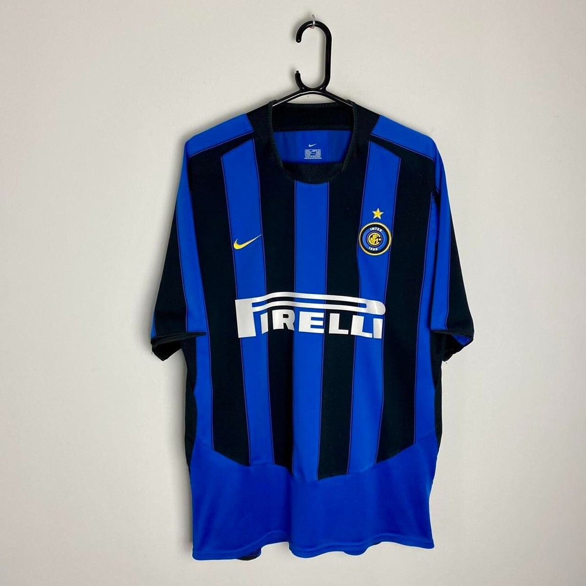 ウェア inter 2003 2004 HOME INTER MILAN 2003 2004 HOME FOOTBALL SHIRT SOCCER JERSEY NIKE