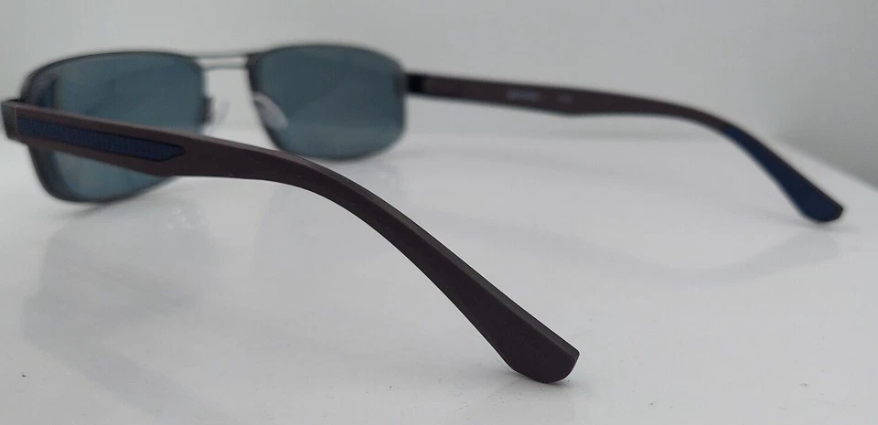 Gafas de sol SHAQ 1217 grises rectangulares de metal SOLO MARCOS Foto 3 de 4