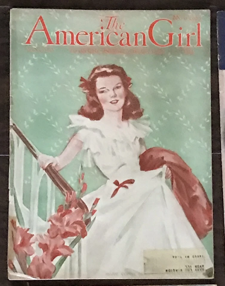 11 Vintage AMERICAN GIRL MAGAZINES 1944 Girl Scouts Great Stories SCARCE LOT 12 - Image 4 of 4