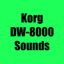 Sounds for Korg DW-8000, EX-8000 Synthesizers