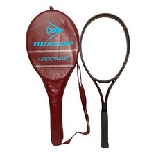 Dunlop Aeroceramic Tennis Racquet w/Case L2 4 1/4 Purple Case