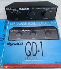 Vintage Dynaco Qd-1 Series Ii L Five-channel Home Theater System - Original Box