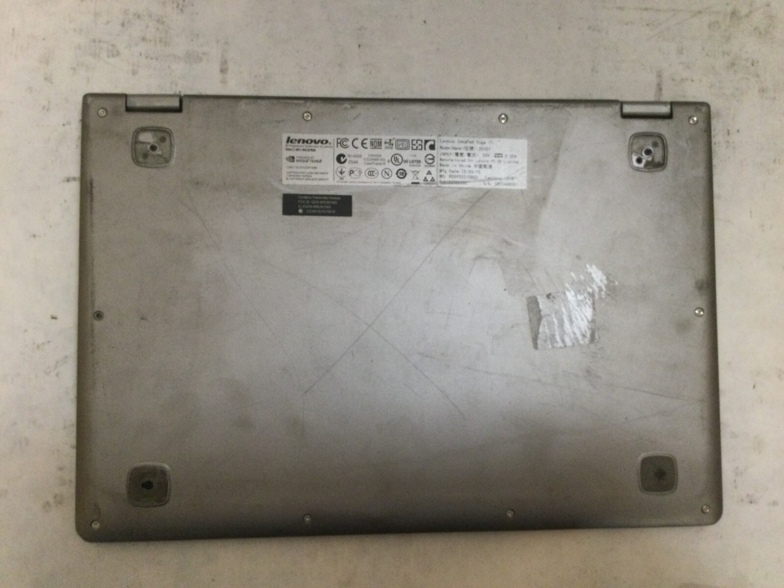 Lenovo Ideapad Yoga 11 11.6" / Intel Core i5-4210y / (DOES NOT POWER ON ...