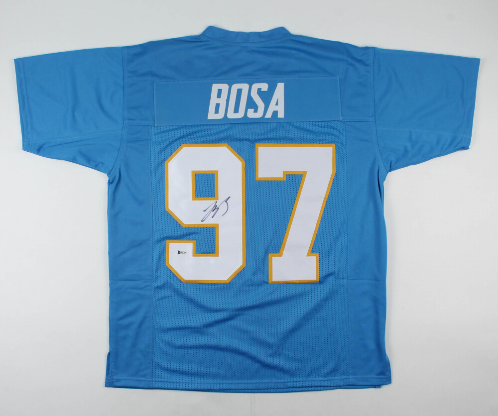 Joey Bosa Autographed Signed San Diego Chargers Jersey (Beckett) Ohio State D.E. / New #97 