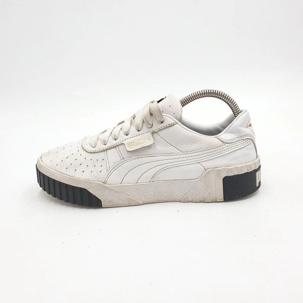 Puma Cali Trainer White Womens UK6 Cambodia 2018 369155 04 Shoe Sneaker