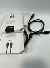 2 Pack Amazon Basics High-Speed HDMI Cable 48Gbps, 8K/60Hz 3 Feet Color Black