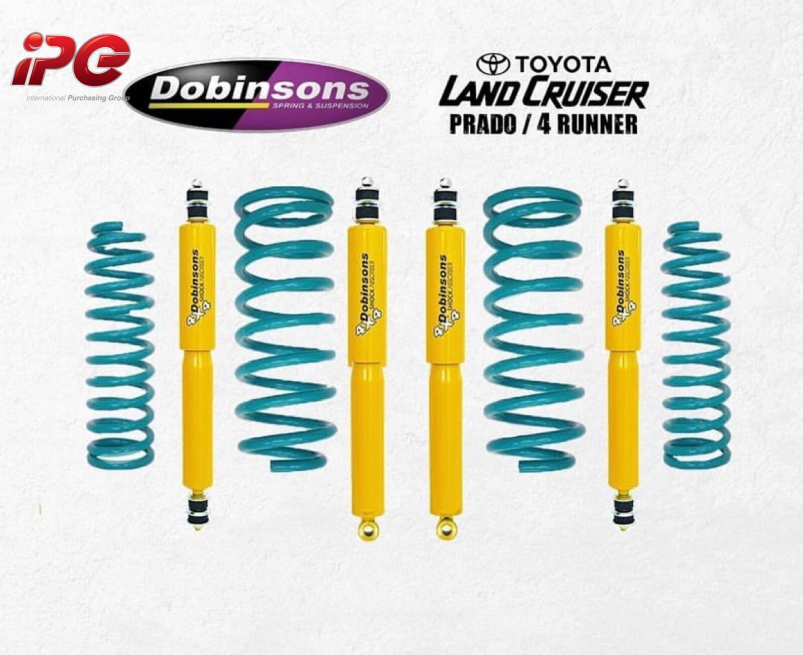 Kit de suspensión Dobinsons Prado Lc150 / 4Runner eBay