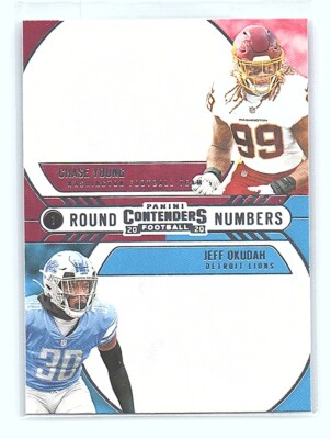 2020 Panini Contenders #RN-YO Young/Okudah