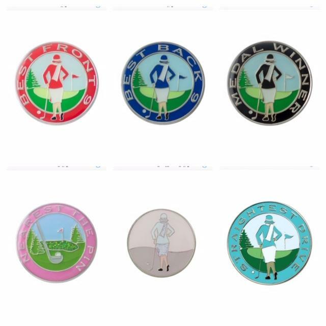 Ladies Novelty Golf Ball Marker. Classic Lady Golfer eBay