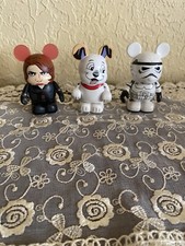 Disney Vinylmation 3'' Star Wars Storm Trooper Dalmatian Lucky Black Widow Lot